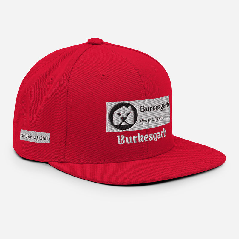 "Elevate Your Style with Burkesgarb Unisex 3D Puff Snapback Cap"