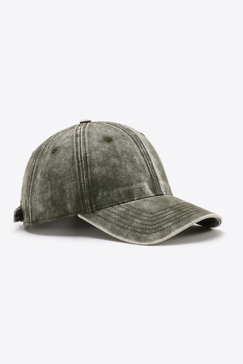 Stay Cool and Stylish with the Plain Adjustable Baseball Cap from Burkesgarb