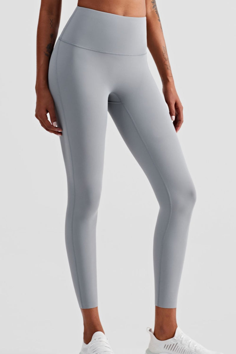 Unleash Your Inner Yogi: High Waist Seamless Ankle-Length Yoga Leggings at Burkesgarb