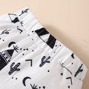 "Adorable and Coordinated: Baby Graphic Bodysuit and Joggers Set - Shop Now!"