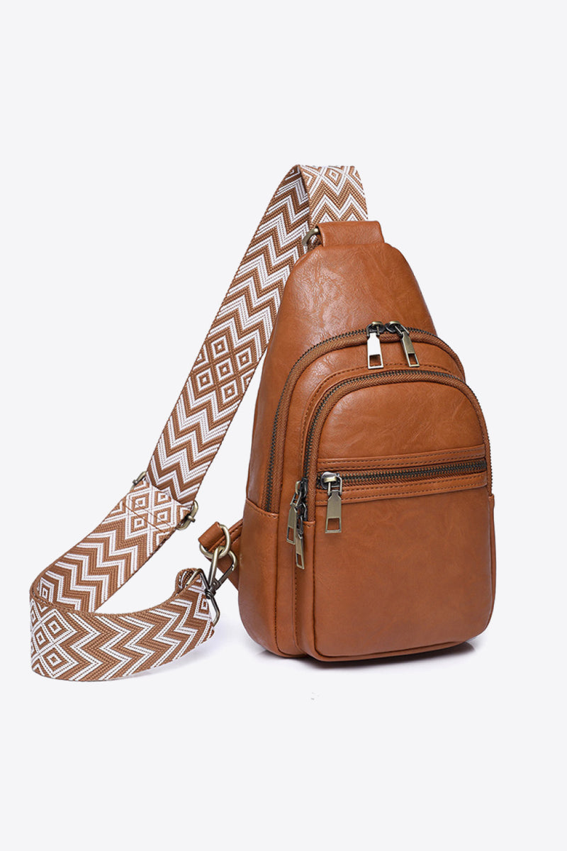 "Fashionable and Functional: Leather Sling Bag by Burkesgarb | Stylish and Versatile Accessories"