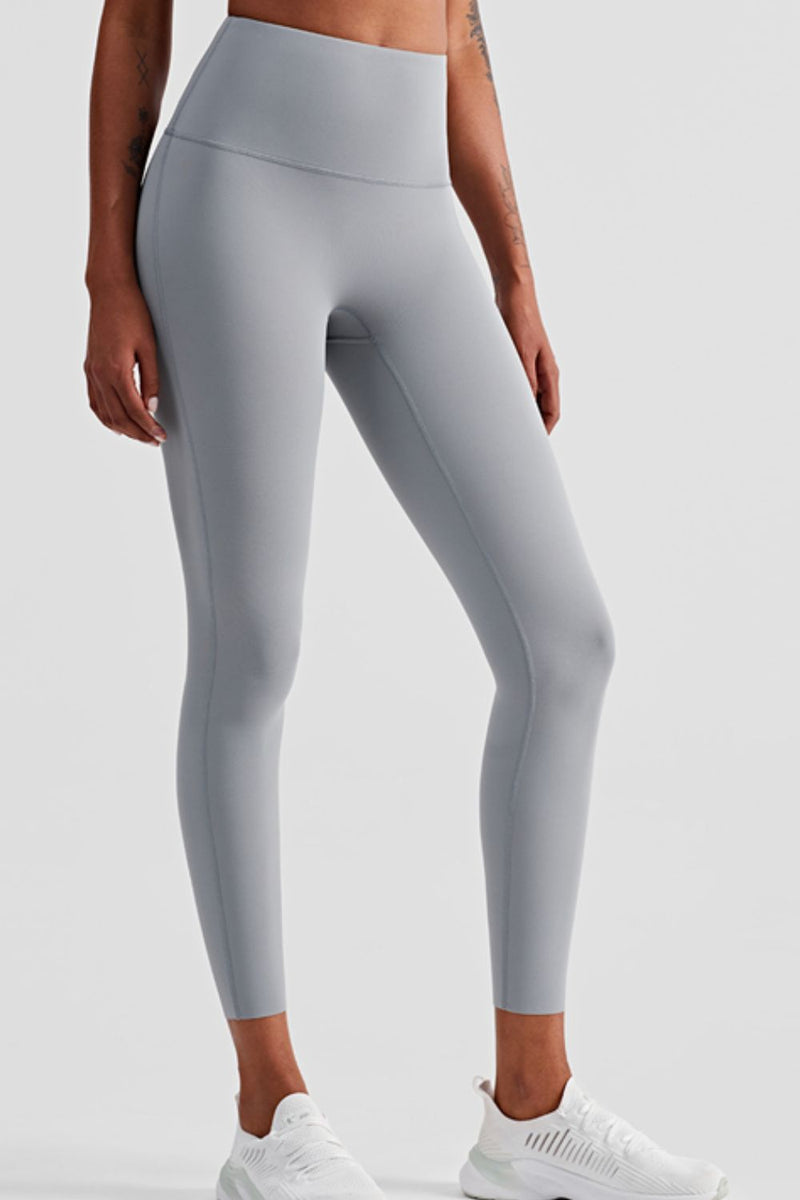 Unleash Your Inner Yogi: High Waist Seamless Ankle-Length Yoga Leggings at Burkesgarb