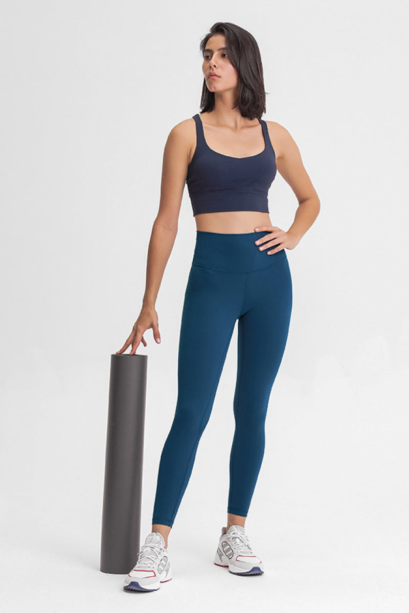 Stay Active in Style and Comfort with Basic Active Leggings at Burkesgarb