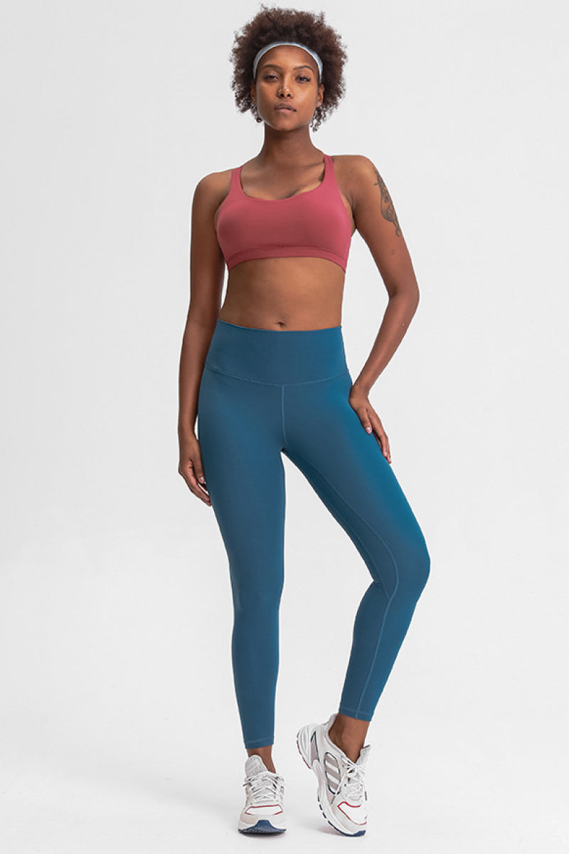 Stay Active in Style and Comfort with Basic Active Leggings at Burkesgarb