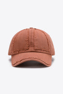 "Stylish and Casual: Distressed Adjustable Baseball Cap by Burkesgarb | Trendy and Comfortable Headwear"
