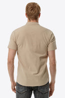 "Classic and Versatile: Button Down Short Sleeve Shirts by Burkesgarb | Stylish Men's Fashion"