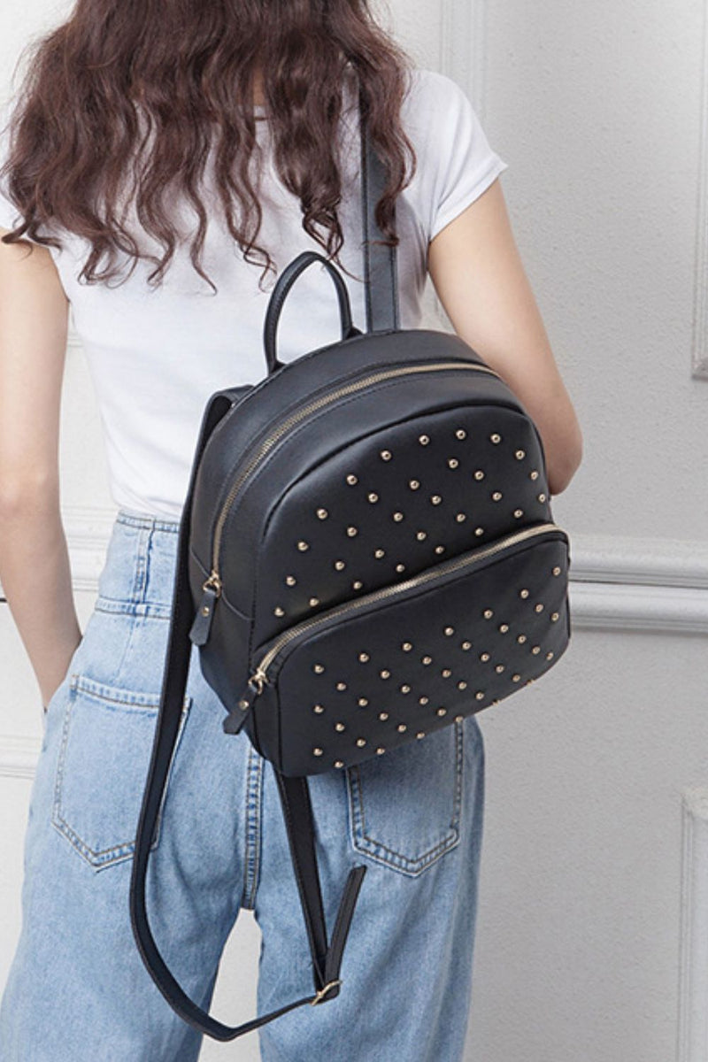 Make a Statement with the Burkesgarb Studded Leather Backpack