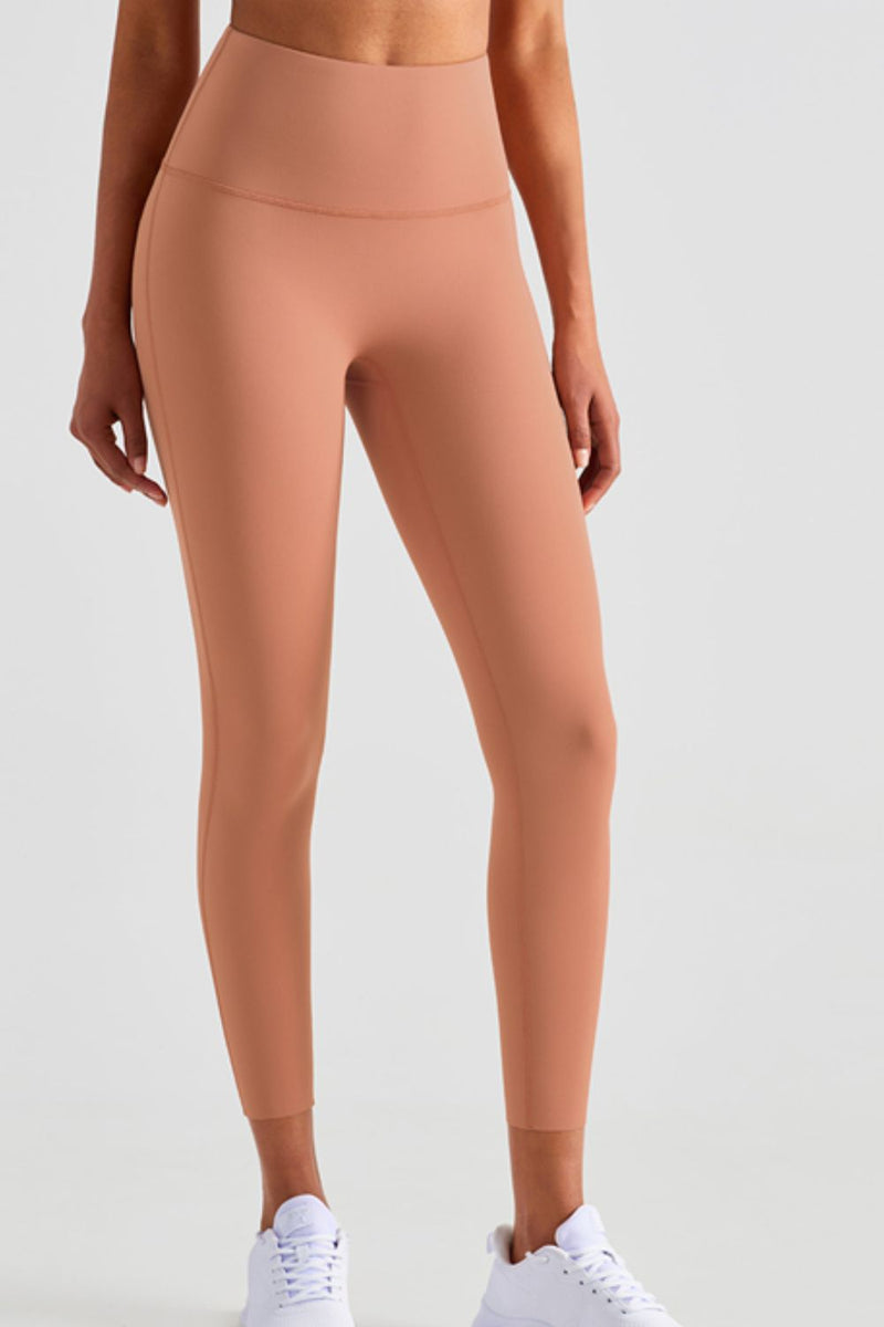 Unleash Your Inner Yogi: High Waist Seamless Ankle-Length Yoga Leggings at Burkesgarb