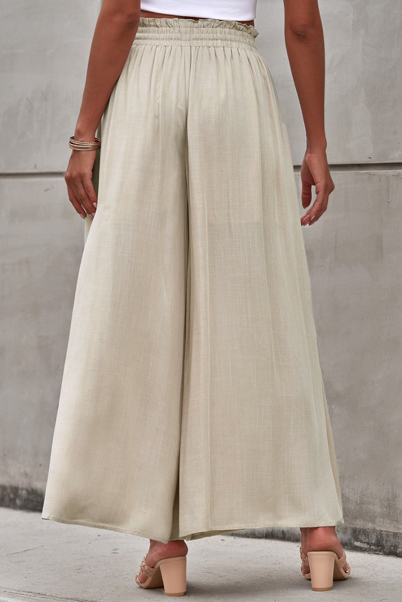 "Fashionably Flowy: Wide Leg Pants by Burkesgarb | Stylish and Comfortable Women's Bottoms"