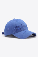 "Cool and Casual: Distressed Adjustable Baseball Cap by Burkesgarb | Trendy and Comfortable Headwear"