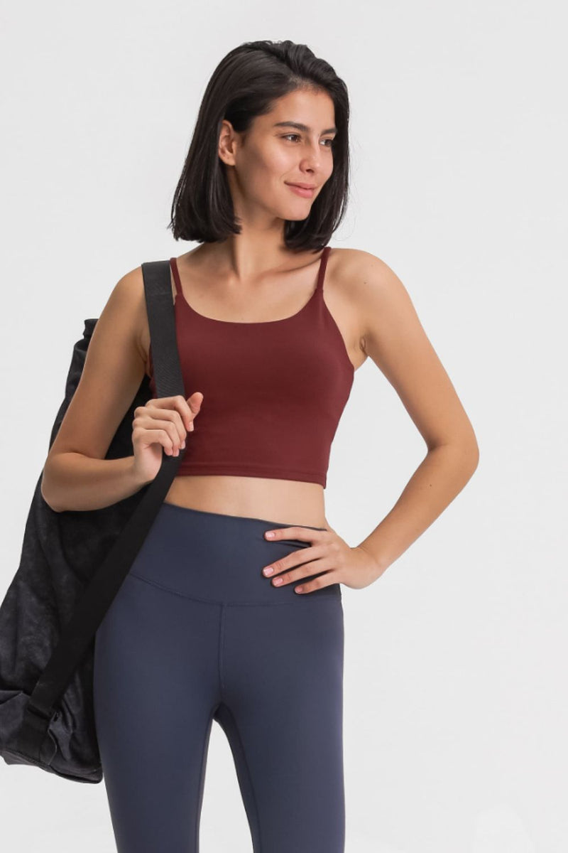 Stay Comfortable and Chic: Scoop Neck Sports Cami at Burkesgarb