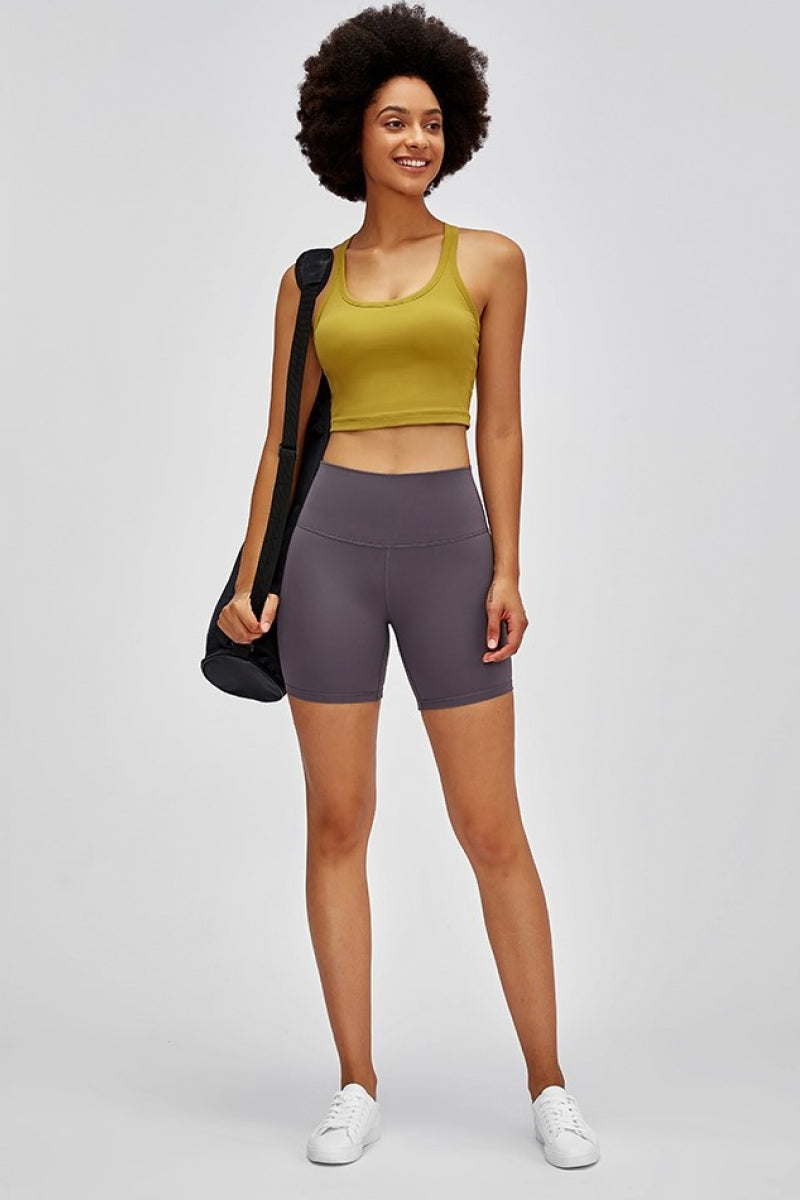 Achieve Your Fitness Goals with High Waist Training Shorts | Burkesgarb