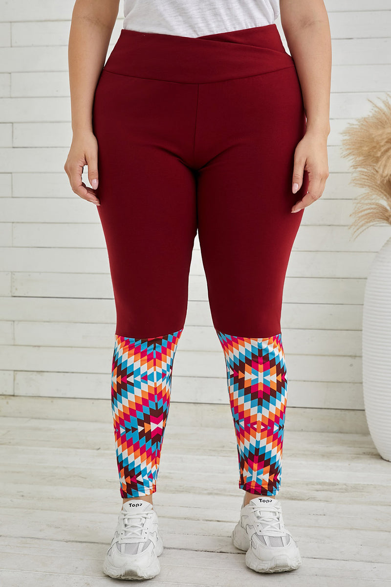 Elevate Your Style and Comfort with Plus Size High Waist Leggings from Burkesgarb