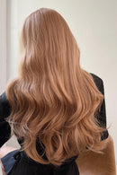 Embrace Effortless Style with Natural Wave Full Machine Synthetic Wigs 26" at Burkesgarb