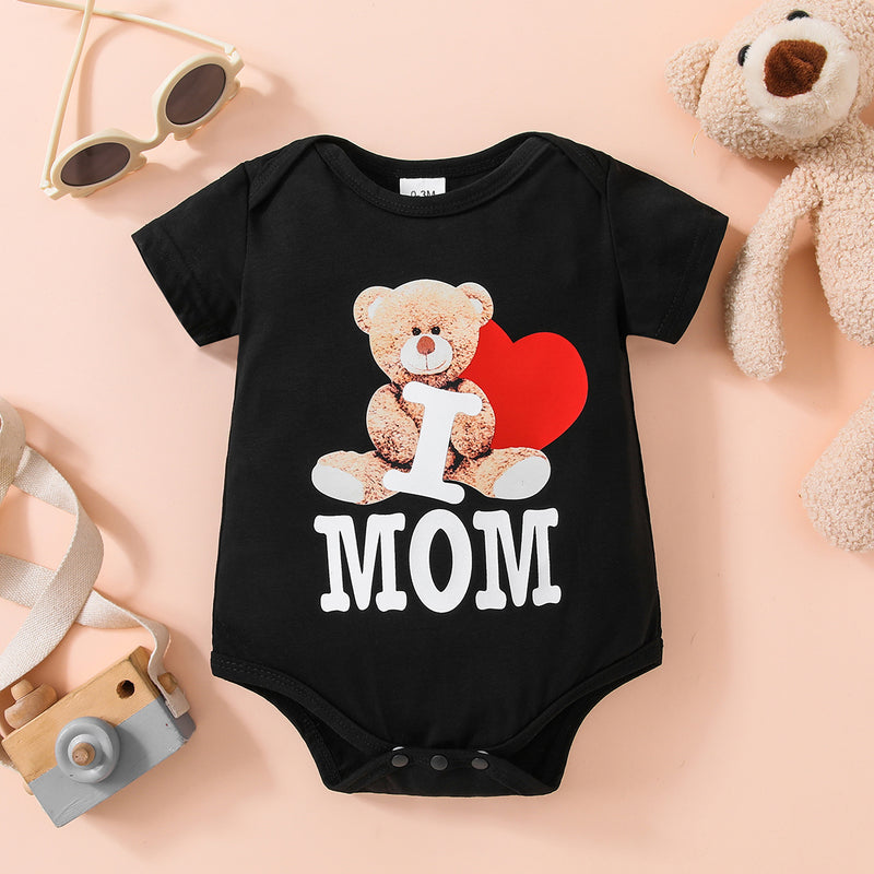 Adorable Baby Bear Short Sleeve Bodysuit at Burkesgarb | Shop Now!