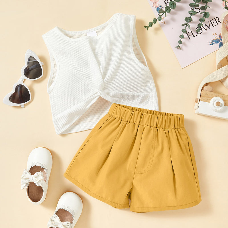 Adorable Comfort: Baby/Toddler Tank and Shorts Set at Burkesgarb