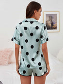 Lapel Collar Shirt and Shorts Lounge Set: Effortless Style and Comfort Combined