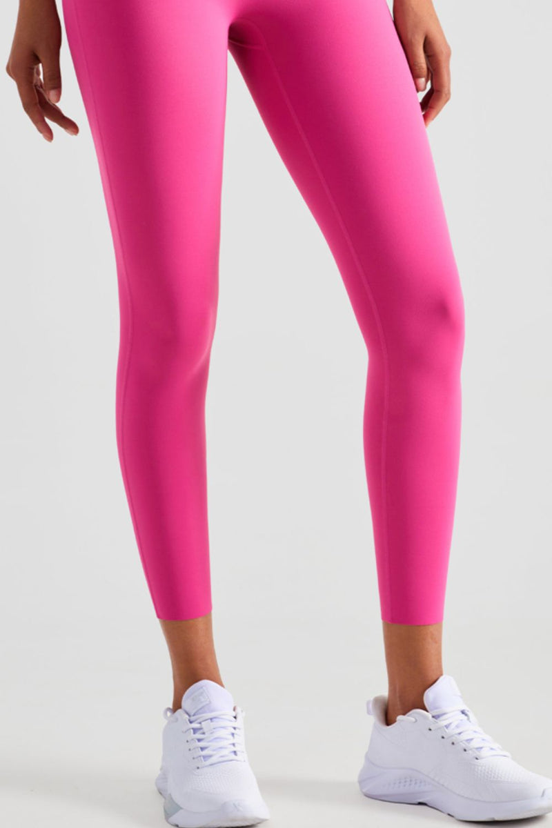 Unleash Your Inner Yogi: High Waist Seamless Ankle-Length Yoga Leggings at Burkesgarb