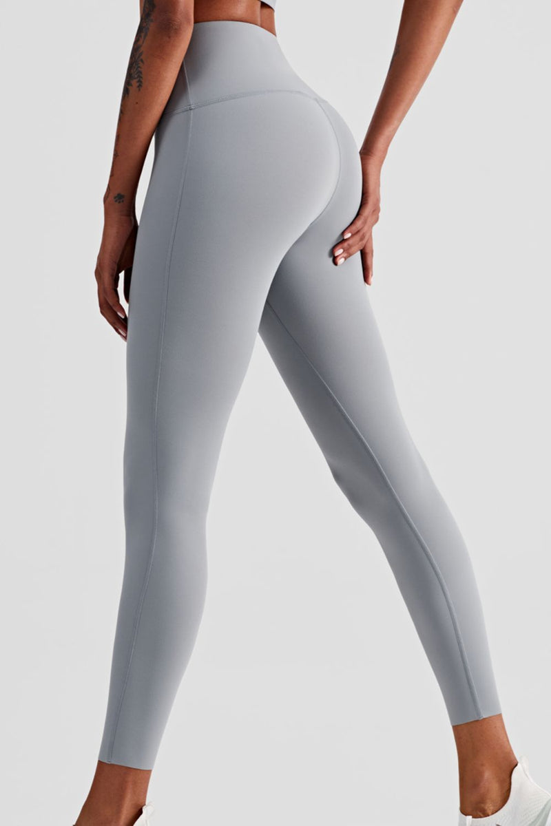 Unleash Your Inner Yogi: High Waist Seamless Ankle-Length Yoga Leggings at Burkesgarb