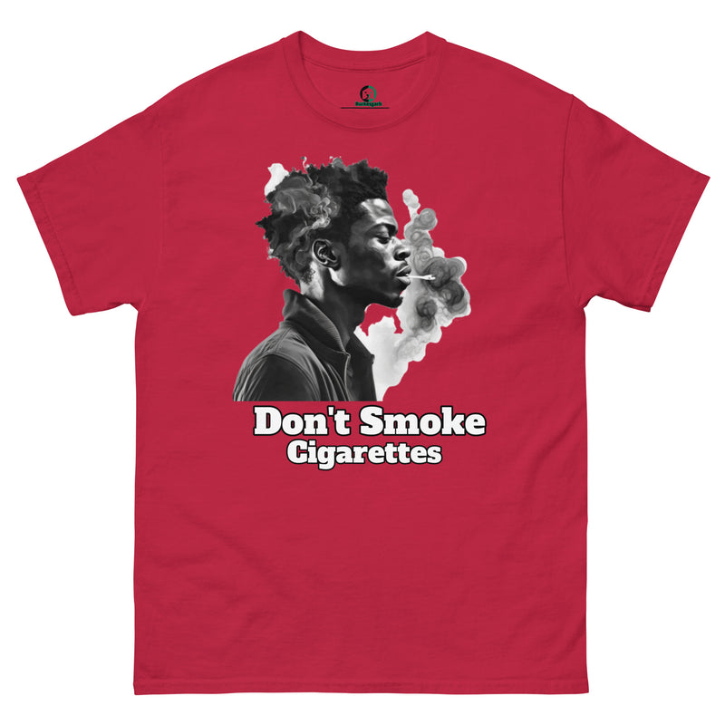 "Make a Statement with Burkesgarb Anti-Cigarette Pro-Cannabis Heavy Tee"