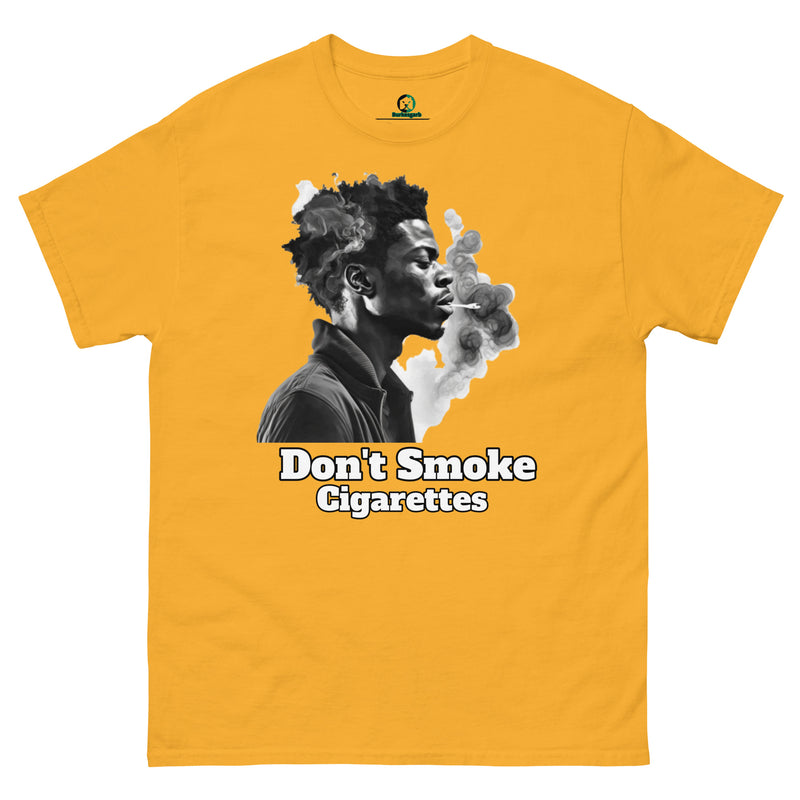 "Make a Statement with Burkesgarb Anti-Cigarette Pro-Cannabis Heavy Tee"