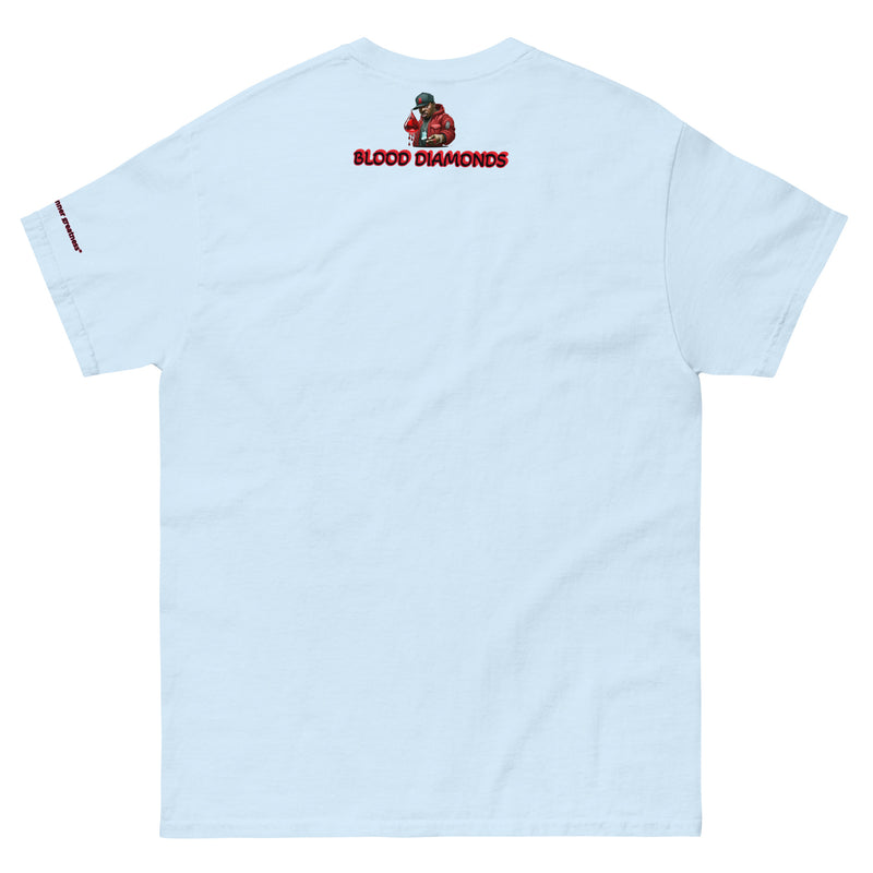 "Elevate Your Style with Burkesgarb Men's Blood Diamond Heavy Tee"