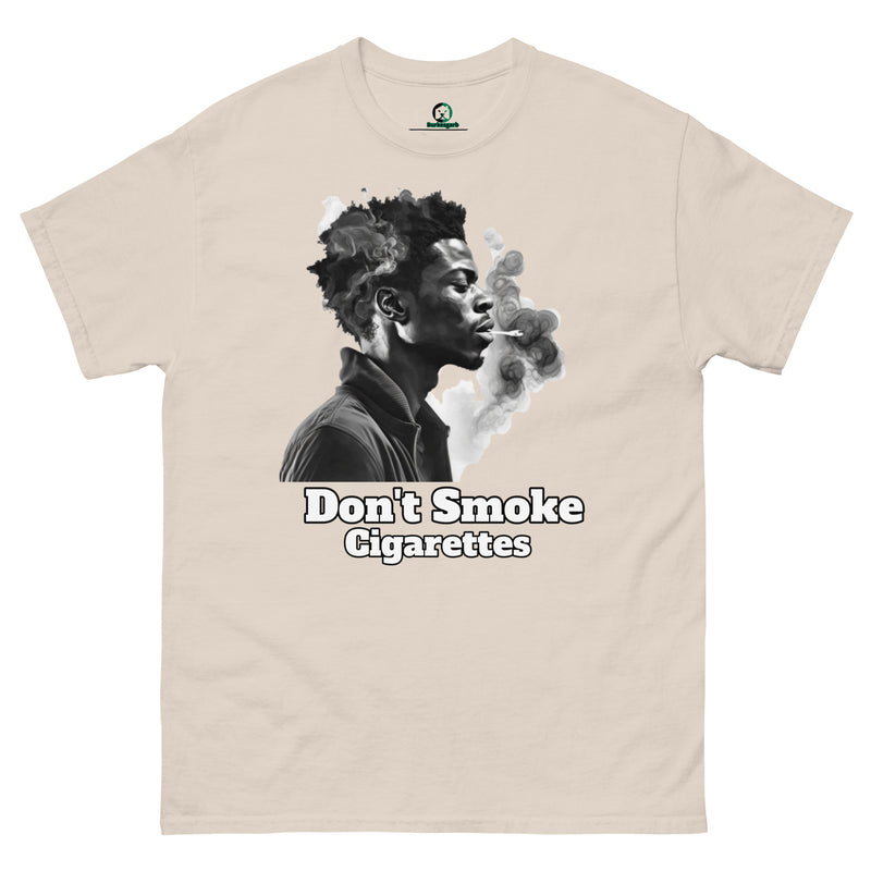 "Make a Statement with Burkesgarb Anti-Cigarette Pro-Cannabis Heavy Tee"