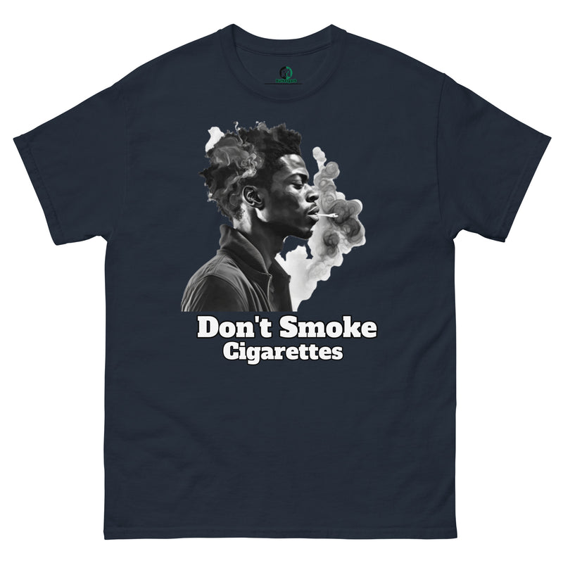 "Make a Statement with Burkesgarb Anti-Cigarette Pro-Cannabis Heavy Tee"