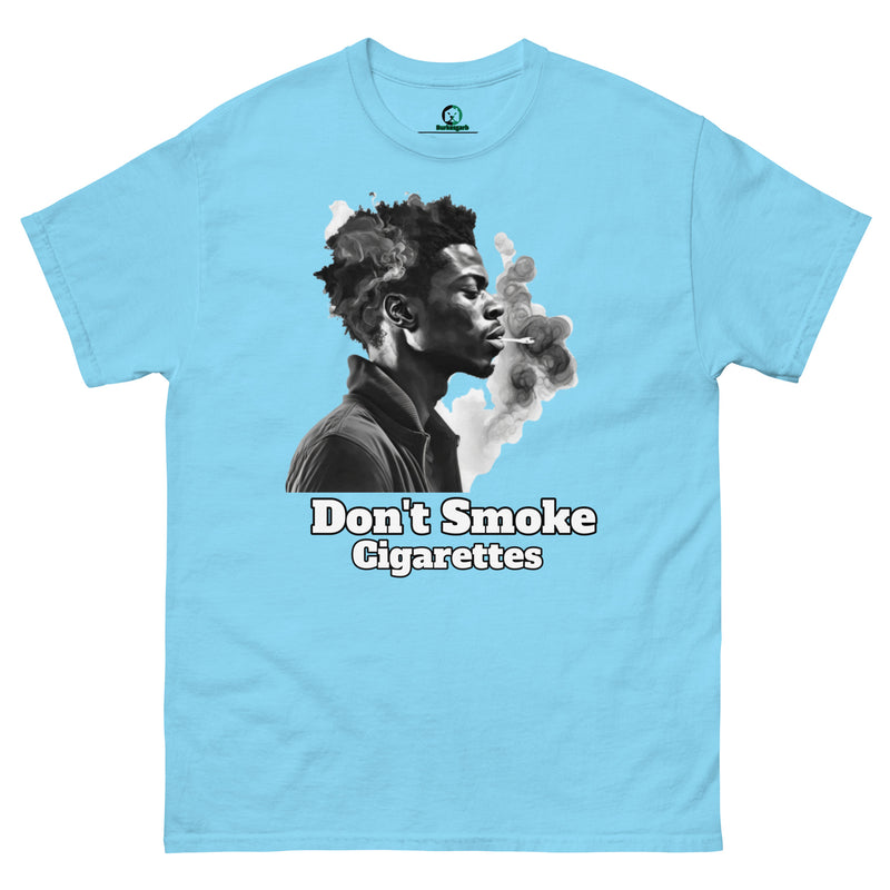 "Make a Statement with Burkesgarb Anti-Cigarette Pro-Cannabis Heavy Tee"