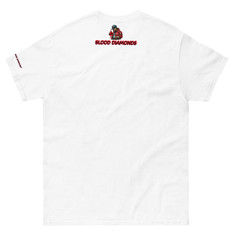 "Elevate Your Style with Burkesgarb Men's Blood Diamond Heavy Tee"