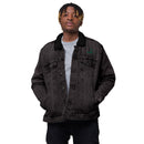 "Stay Cozy and Stylish with the Burkesgarb Unisex Denim Sherpa Jacket"